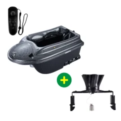 ACTOR PLUS Basic etetőhajó etetőanyag-szóróval - Carbon